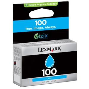 Lexmark 100, Lexmark 14N0900E azurová