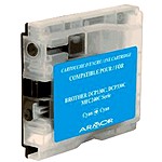 Kompatibilní cartridge Brother LC-1000C azurová