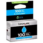 Lexmark 100XL, Lexmark 14N1069E azurová